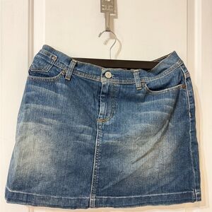 Old Navy Classic Blue Denim Mini Skirt